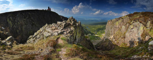 Panorama na Śnieżne Kotły